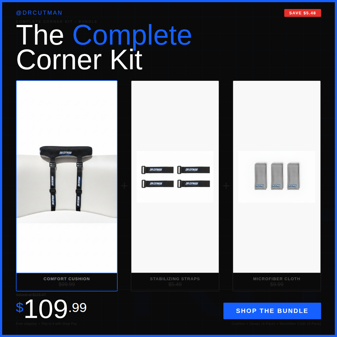 Dr. Cutman's Complete Corner Kit